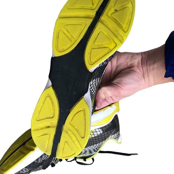 Nike D/MS/X Ghoswift White Black Dynamic Yellow Size 10 - Picture 6 of 16